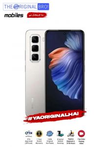 Infinix Hot 50 Pro - 8GB RAM - 128GB Storage - PTA Approved - 12 Months Warranty - Grey - The Original Bro Mobiles - TOB29